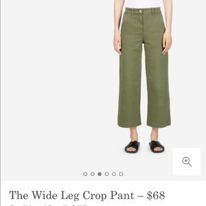 Everlane - The Wide Leg Crop Pant